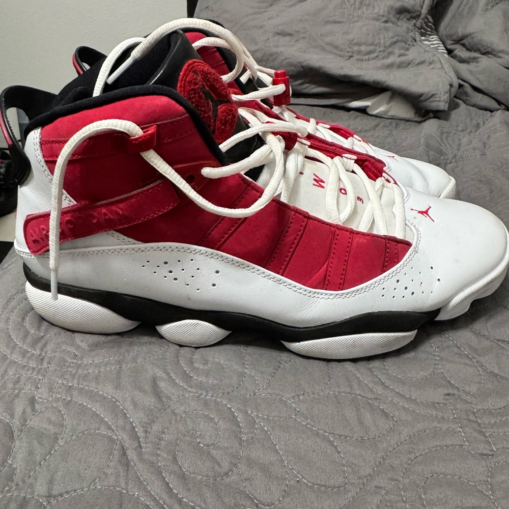 Jordan 6 Rings 'White Carmin - Picture 2 of 8